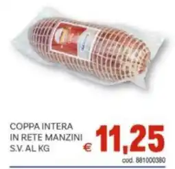Vivo Supermercati Coppa intera in rete manzini s.v. offerta