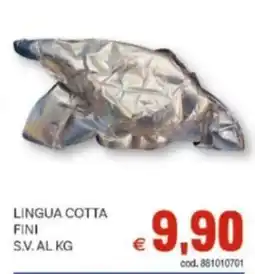 Vivo Supermercati Lingua cotta fini s.v. offerta