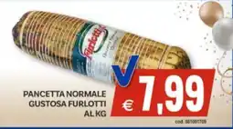 Vivo Supermercati Pancetta normale gustosa furlotti offerta