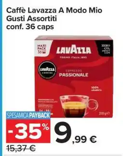 Carrefour Caffè Lavazza A Modo Mio Gusti Assortiti offerta