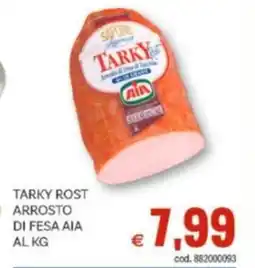 Vivo Supermercati Tarky rost arrosto di fesa AIA offerta