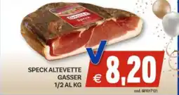 Vivo Supermercati Speck altevette gasser 1/2 offerta