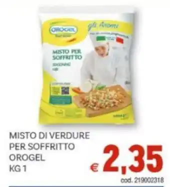 Vivo Supermercati Misto di verdure per soffritto OROGEL offerta
