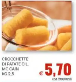 Vivo Supermercati Crocchette di patate cil MC CAIN offerta