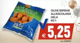 Vivo Supermercati Olive ripiene all'ascolana GELA offerta