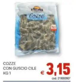 Vivo Supermercati Cozze con guscio cile offerta
