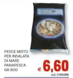 Vivo Supermercati Pesce misto per insalata di mare PANAPESCA offerta