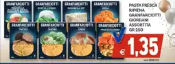 Vivo Supermercati Pasta fresca ripiena granfarciotti giordani assortita offerta