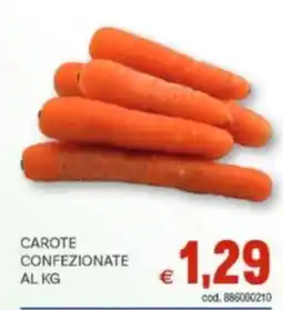 Vivo Supermercati Carote confezionate offerta