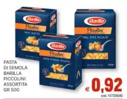 Vivo Supermercati Pasta di semola barilla piccolini assortita offerta