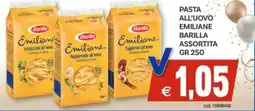 Vivo Supermercati Pasta all'uovo emiliane barilla assortita offerta