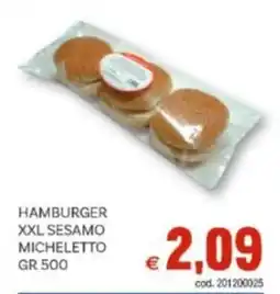 Vivo Supermercati Hamburger xxl sesamo micheletto offerta