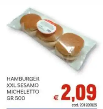 Vivo Supermercati Hamburger xxl sesamo micheletto offerta