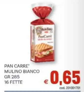 Vivo Supermercati Pan carre' MULINO BIANCO offerta