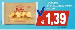Vivo Supermercati Lasagne sfogliagrezza rana offerta