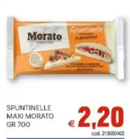 Vivo Supermercati Spuntinelle maxi MORATO offerta