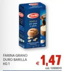 Vivo Supermercati Farina grano duro BARILLA offerta