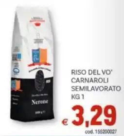 Vivo Supermercati Riso del vo' carnaroli semilavorato offerta