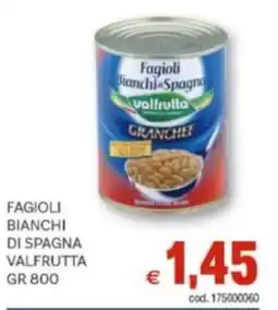 Vivo Supermercati Fagioli bianchi di spagna VALFRUTTA offerta