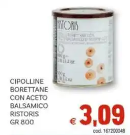Vivo Supermercati Cipolline borettane con aceto balsamico RISTORIS offerta