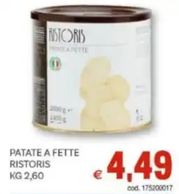 Vivo Supermercati Patate a fette RISTORIS offerta