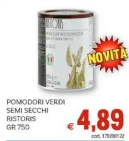 Vivo Supermercati Pomodori verdi semi secchi RISTORIS offerta