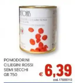 Vivo Supermercati Pomodorini ciliegini rossi semi secchi offerta