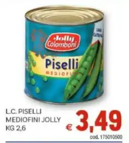 Vivo Supermercati L.c. piselli mediofini jolly offerta
