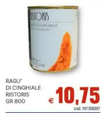 Vivo Supermercati Ragu' di cinghiale RISTORIS offerta