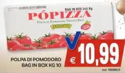 Vivo Supermercati Pópizza polpa di pomodoro bag in box offerta