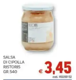 Vivo Supermercati Salsa di cipolla RISTORIS offerta