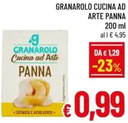 A&O Granarolo cucina ad arte panna offerta