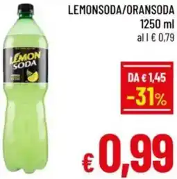 A&O Lemonsoda/oransoda offerta
