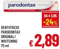 A&O Dentifricio parodontax original/whitening offerta