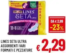 A&O Lines seta ultra assorbenti vari formati e pezzature offerta