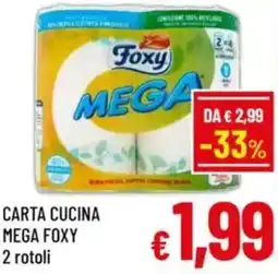A&O Carta cucina mega foxy offerta