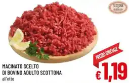 A&O Macinato scelto di bovino adulto scottona offerta