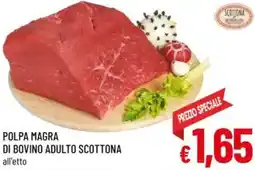 A&O Polpa magra di bovino adulto scottona offerta