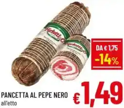 A&O Pancetta al pepe nero offerta