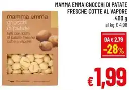 A&O Mamma emma gnocchi di patate fresche cotte al vapore offerta