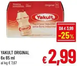 A&O Yakult original offerta