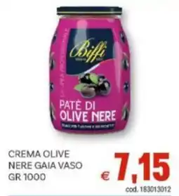 Vivo Supermercati Biffi crema olive nere gaia vaso offerta