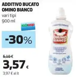 Coop Additivo bucato OMINO BIANCO vari tipi offerta