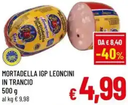 A&O Mortadella igp leoncini in trancio offerta