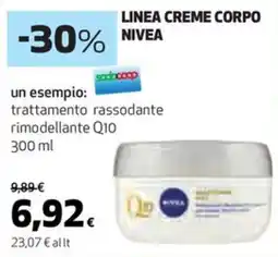 Coop Linea creme corpo NIVEA offerta
