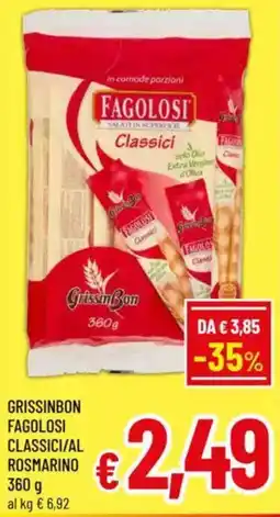 A&O Grissinbon fagolosi classici/al rosmarino offerta