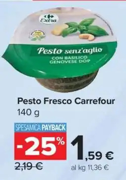 Carrefour Pesto Fresco Carrefour offerta