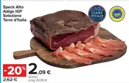 Carrefour Speck Alto Adige IGP Selezione Terre d’Italia offerta