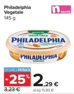 Carrefour PHILADELPHIA vegetale offerta