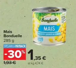 Carrefour Mais BONDUELLE offerta